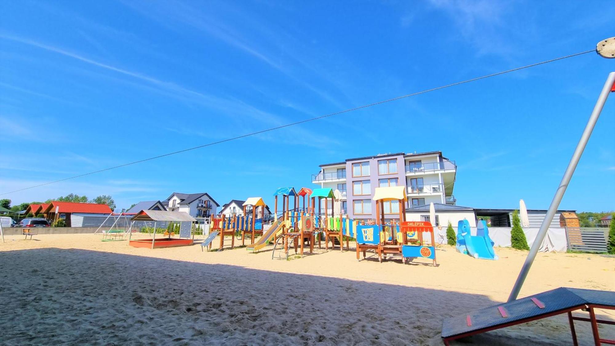 Apartament "Blu10" Z Basenem Sarbinowo Dış mekan fotoğraf